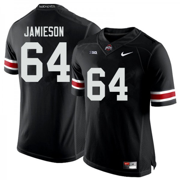 Ohio State Buckeyes #64 Jack Jamieson Men High School Jersey Black OSU17983